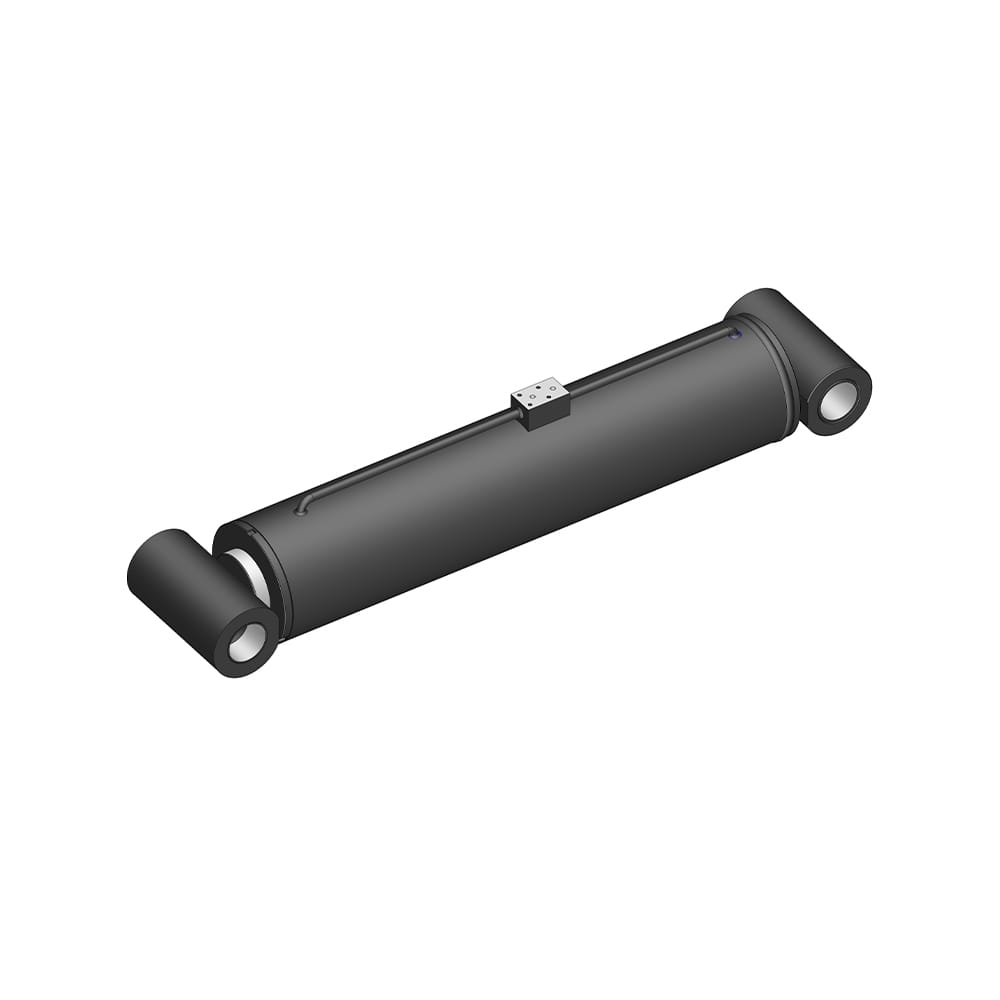 Lastbilmonteret kranhydraulisk luffingcylinder
