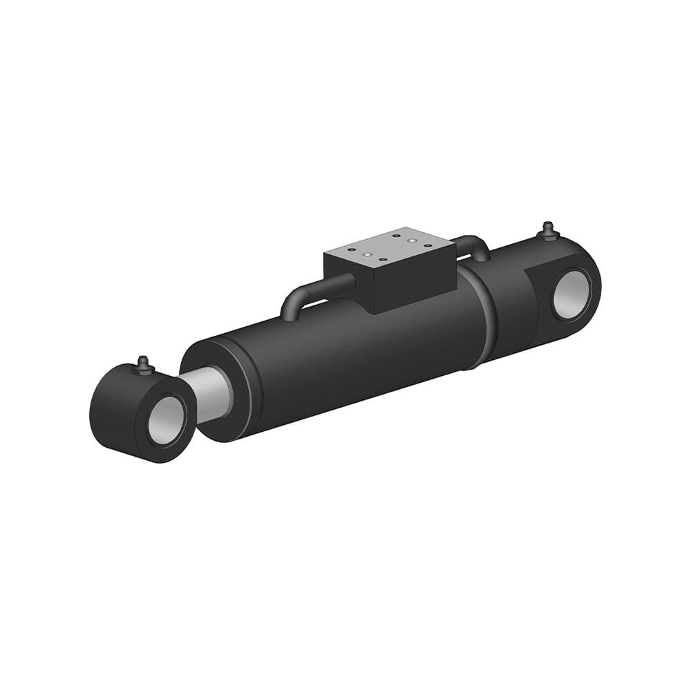 Broinspektionskøretøj hydraulisk nivellering cylinder