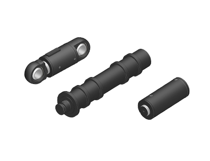Hydraulisk cylinder til rørstikmaskine 